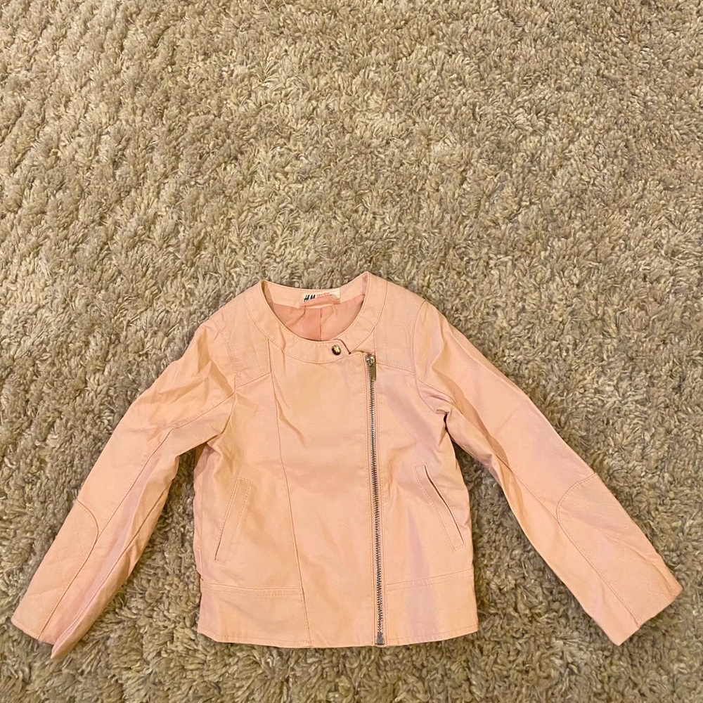 Faux leather jacket